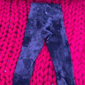 lululemon marble pants size 0 great condition